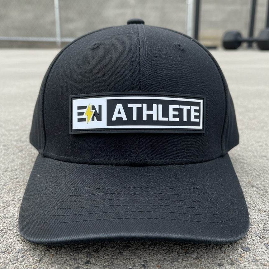 EN Athlete PVC Patch (Velcro Backed)