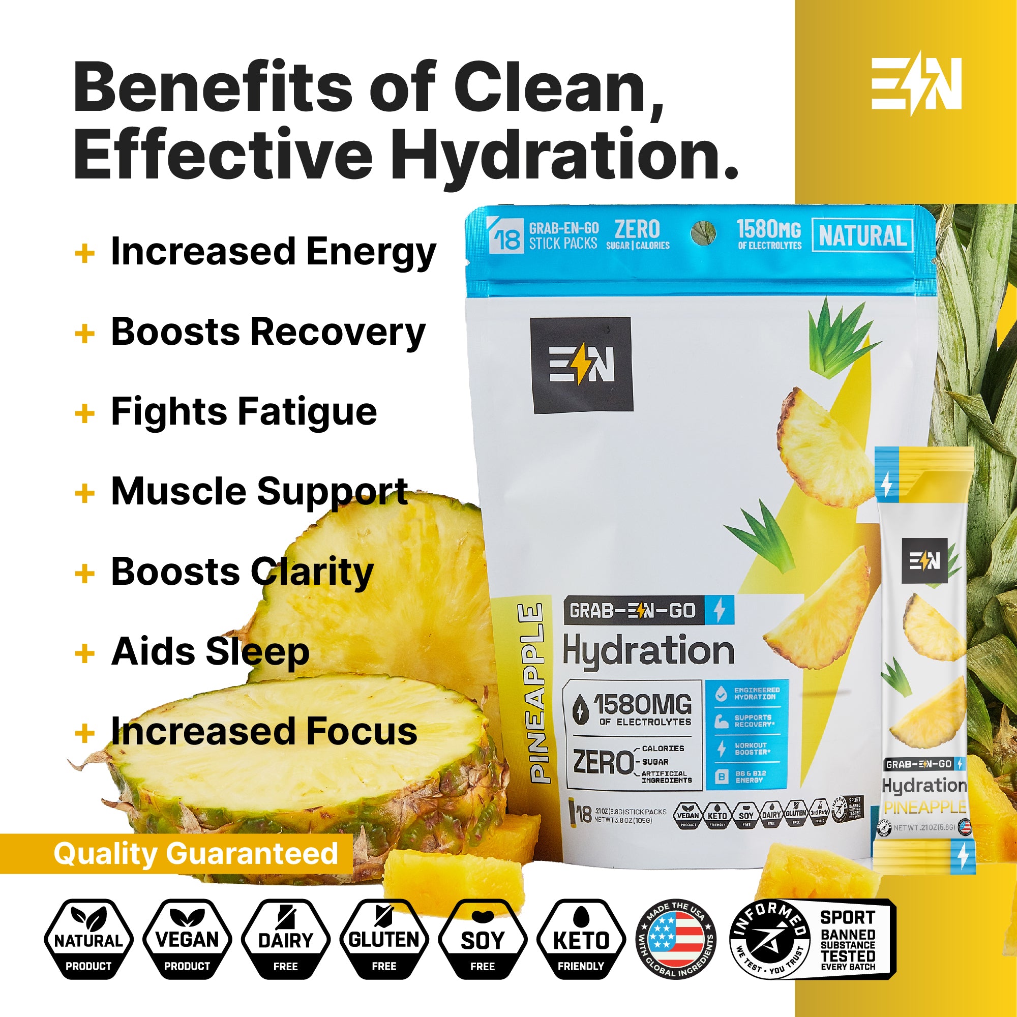 Hydration Drink Mix - Stick Packs