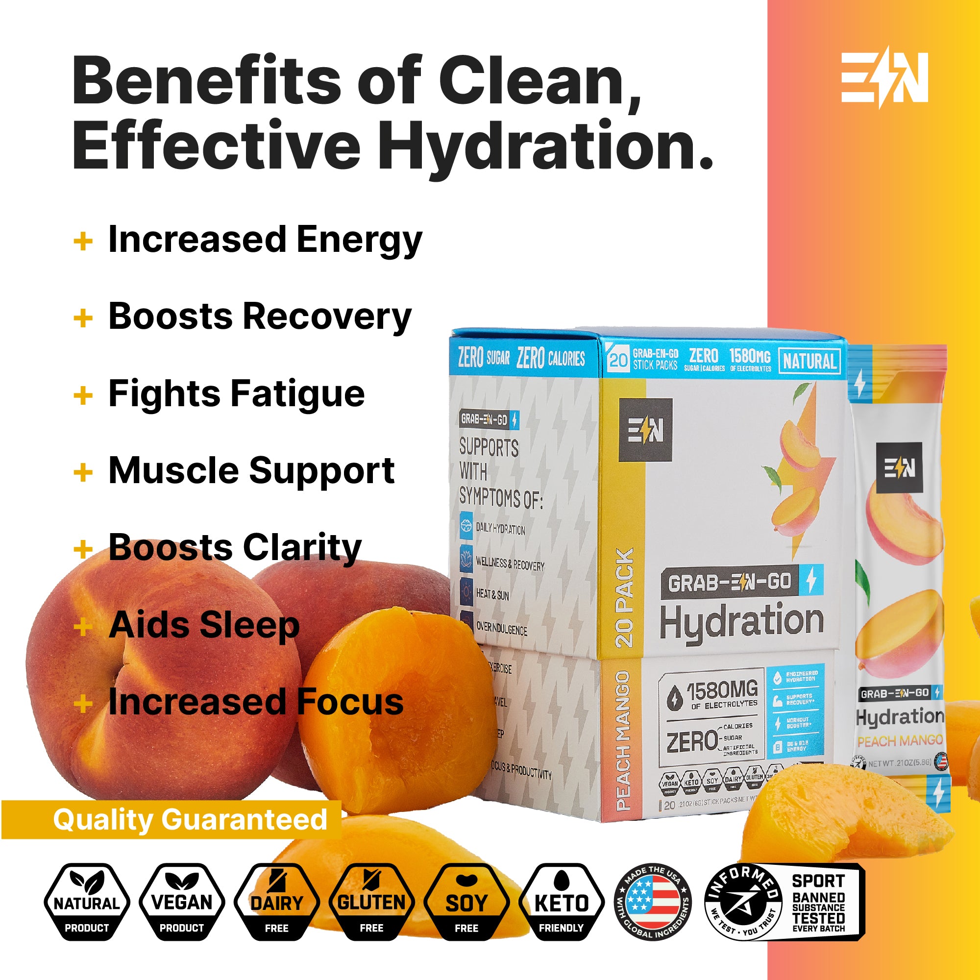 Hydration Drink Mix - Stick Packs