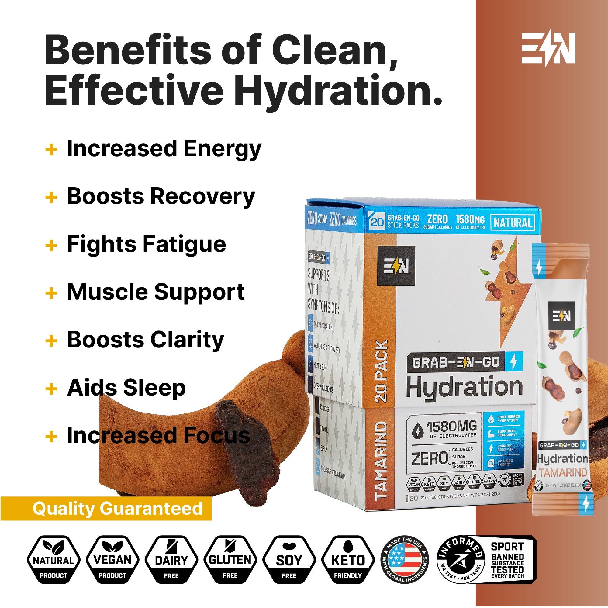 Hydration Drink Mix - Stick Packs
