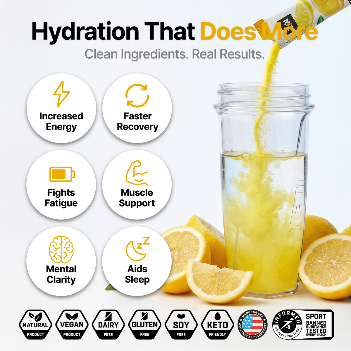 EN Hydration Drink Mix Lemonade – Nutrition facts, 1,580mg electrolytes per serving #Flavor_Lemonade
