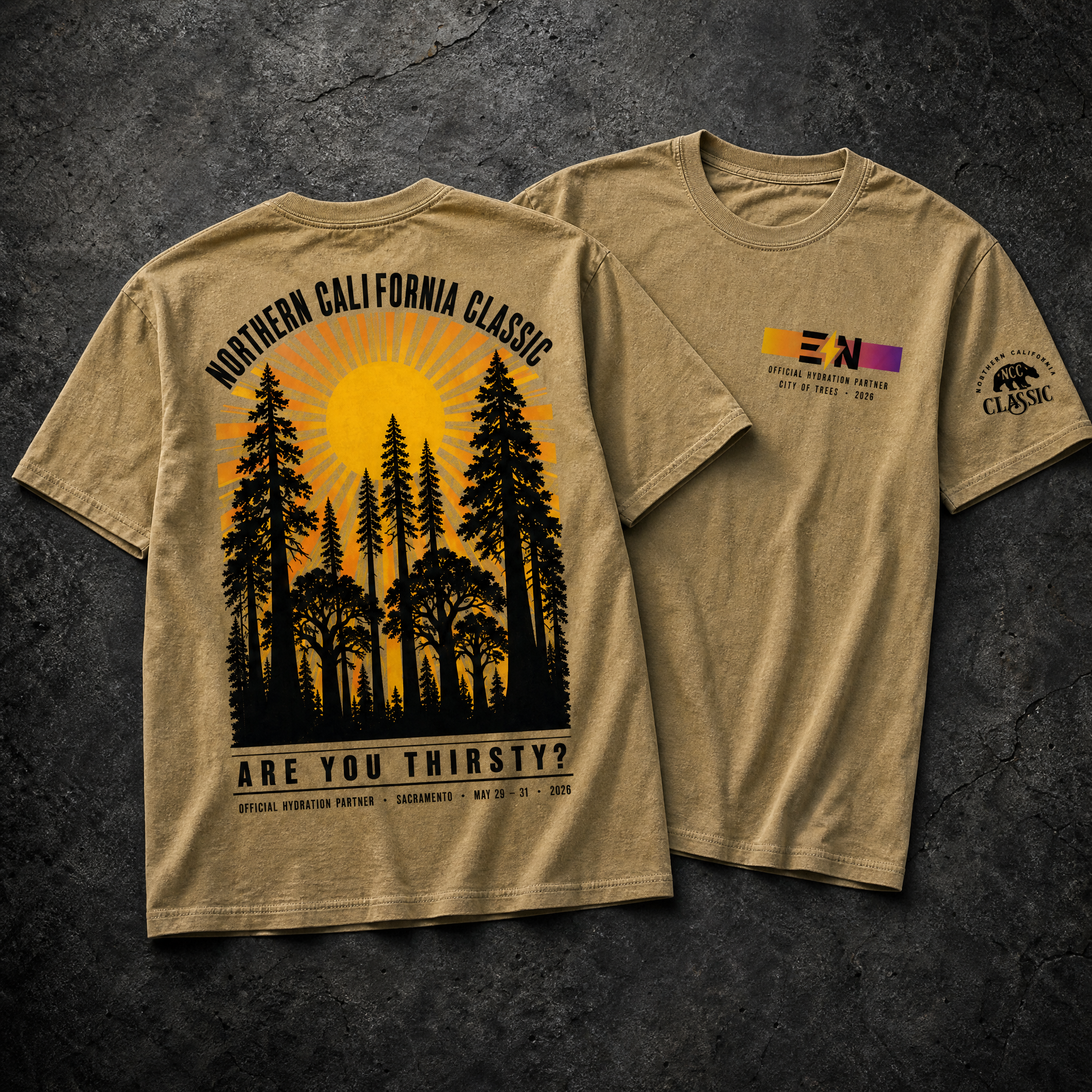 NorCal Classic 2026 Tee | Official Hydration Partner Drop