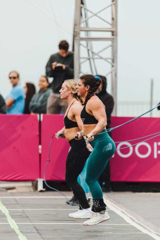 EN athlete competing