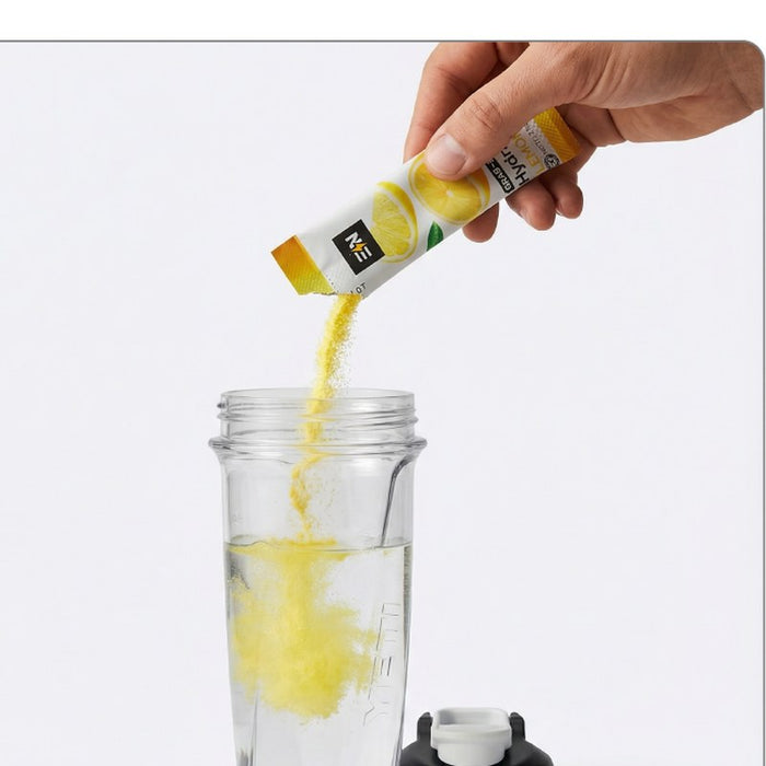 Tear a stick and pour it into your bottle